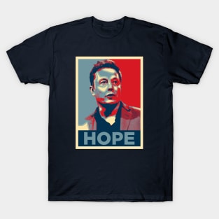 Elon Musk Hope T-Shirt
